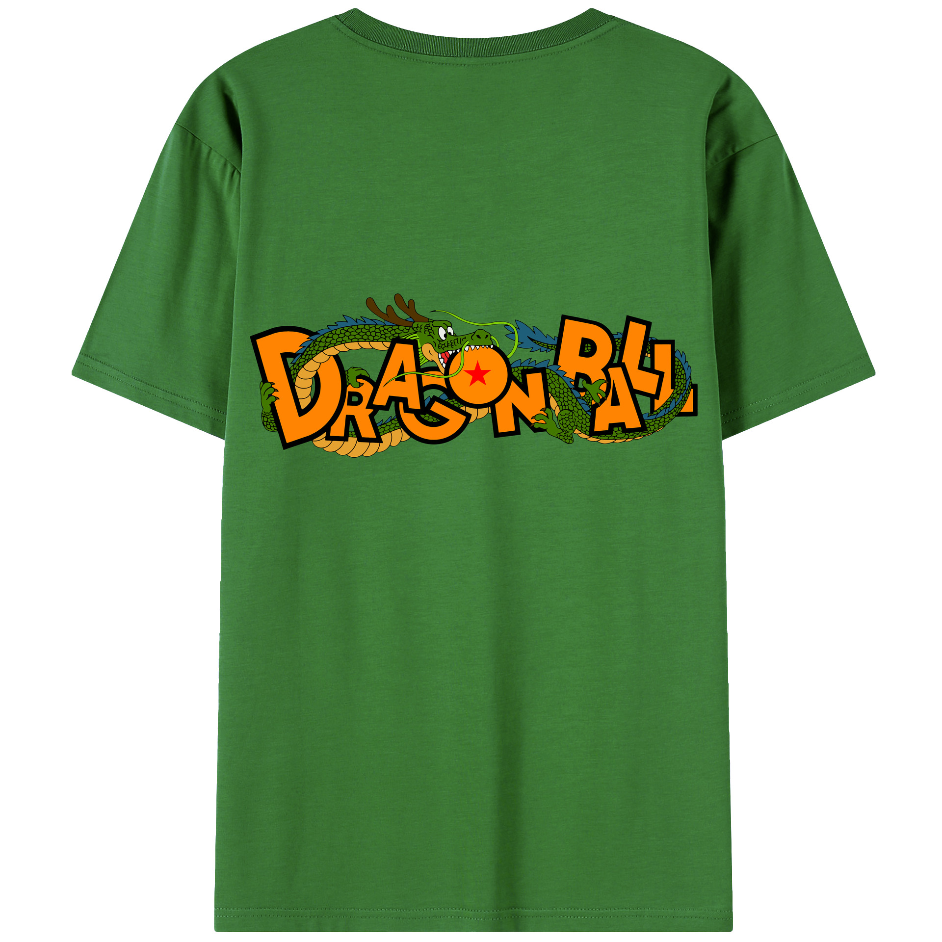 （画像用） ドラゴンボール DRAGON BALL レディース半袖Tシャツ(バックプリント)